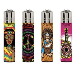 Αναπτήρας Μεγάλος Clipper Hippie